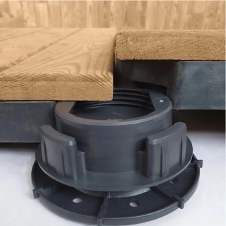 Pardoseala Dale Deck lemn Pin Termotratat  reglabil