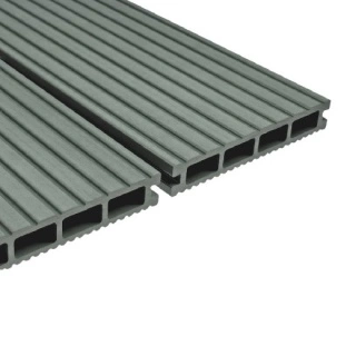 Deck WPC Kahrs 145x25mm, Grau, antiderapant, periat