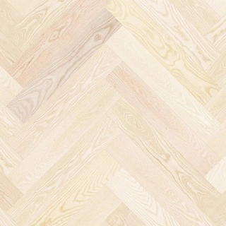 Parchet Herringbone Ash Pompei 130/14mm lac mat alb