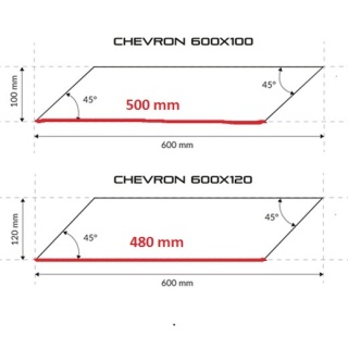 chevron 100 si 120mm oo