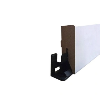 clema montaj plinta mdf alba