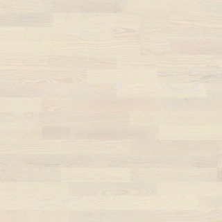 Parchet Longstrip 215/14mm 3S Ash Andante Pure White