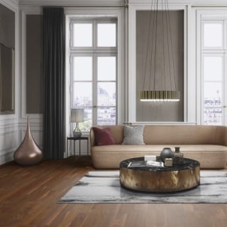 Parchet Longstrip 215/14mm 3S Walnut American Andante Mat