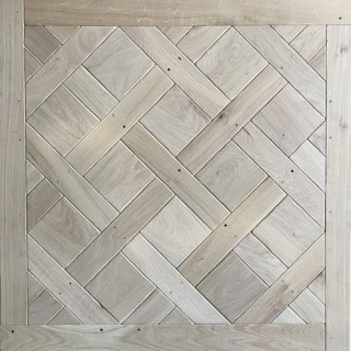 Parchet Versailles 870x870/15mm BRUT Bizot Antique ( brushed)