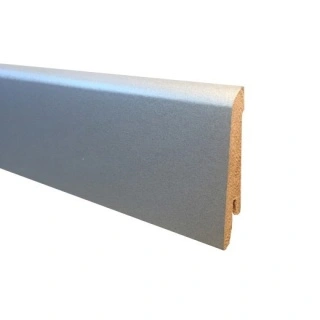 Plinta MDF 60/15mm decor Aluminiu