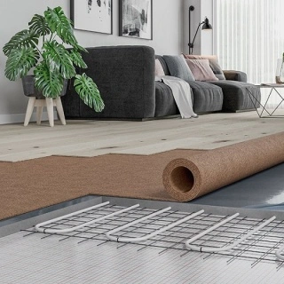 Substrat izolator pluta naturala 2mm rola 10mp cluj