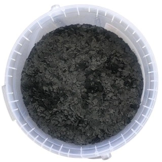 Chips decorativ negru antracit