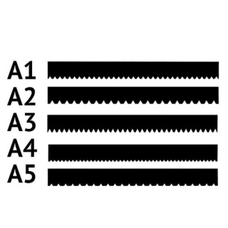 Lame 56cm iTools aplicare adezivi A1-A5