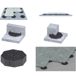 Pad Suport terasa gresie dale 16mm negru 