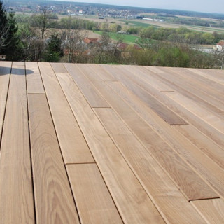 Deck Frasin Termotratat 90/26mm Profil D4 - Img 2