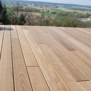 Deck Frasin Termotratat 90/26mm Profil D4 - Img 2