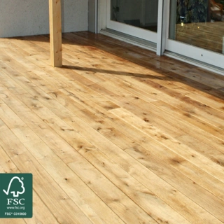 Deck Stejar Rustic KD 140/23mm profil drept - Img 3