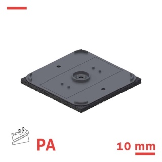 Pad cauciuc protectie plot Raptor acustic 10mm