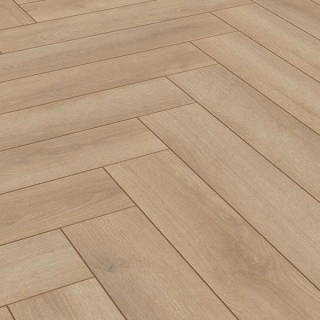 Laminat Herringbone Harmony Oak Beige 8mm