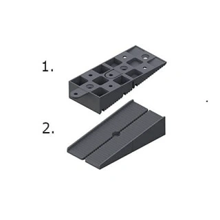 Plot suport reglabil 15-35mm montaj deck demo