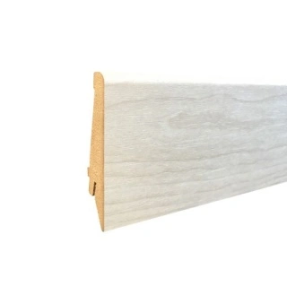 Plinta MDF Decor Frasin Alb