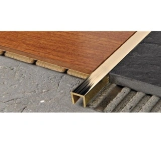Profil U 10 x 10 mm din alama naturala - Img 3