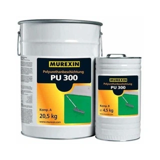 RASINA POLIURETANICA PU 300 SET 25KG RAL7032