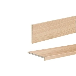 Panou Treapta Stejar Stratificat 14mm Brut