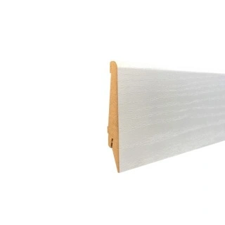 plinta stejar mdf furnir alb