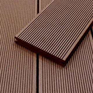 WPC Solid Dunkelbraun 143/22mm Antialunecare