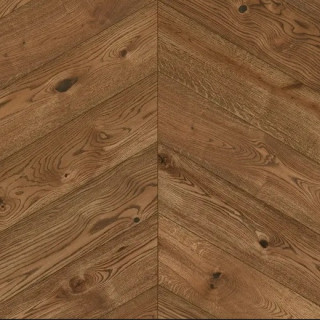 Chevron Stejar TABACO 60° Rustic WAX