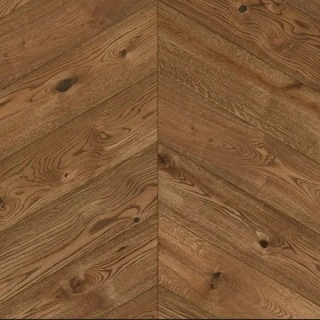 Chevron Stejar TABACO 60° Rustic Ulei