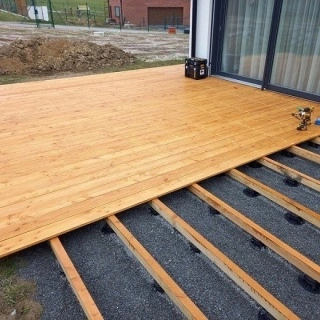 Deck terasa larice cehia 140/28mm finisat ulei