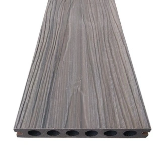 Deck WPC 143/22.5mm Structura Lemn Periat Gri