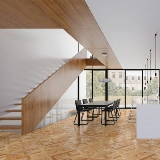 Parchet stejar Grand Palais 14mm stonewashed cluj