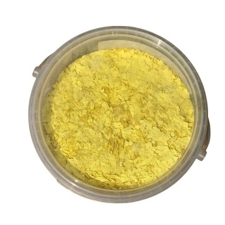 Chips decorativ rasini 3mm  galben