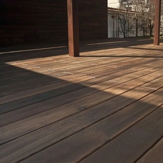 Deck Frasin Termotratat 100mm Neted - Img 3