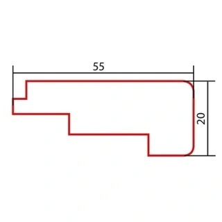 Nas Parchet din Stejar 55/20mm  tehnic