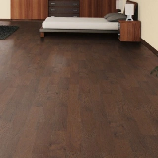 Parchet stejar dark classic 125/10mm  dormitor