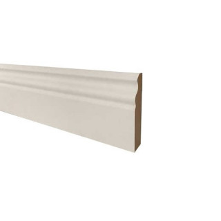 plinta mdf model U cluj alb mat