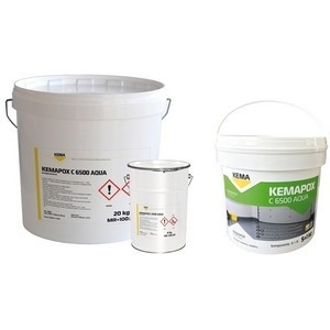 Vopsea Kemapox C6500 Aqua RAL 7032 si 7040