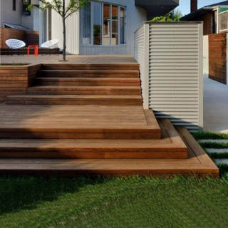 Deck Frasin Termotratat 112/20mm Profil D4sg2 - Img 2