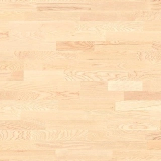 Parchet Longstrip 215/14mm 3S Ash Andante Mat White