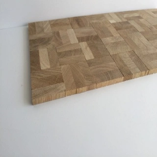 stejar rustic end grain