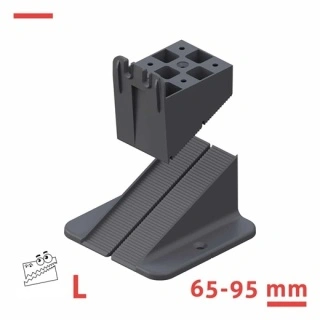 Plot suport reglabil 65-95mm montaj