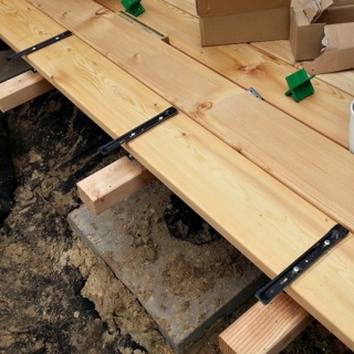 Set 50 cleme K otel fixare deck latime 90-145mm 5