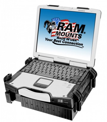RAM Tough-Tray™ univerzális laptop tartó nagyobb rázkódásoknak kitett környezetre  (10-16" képernyő)