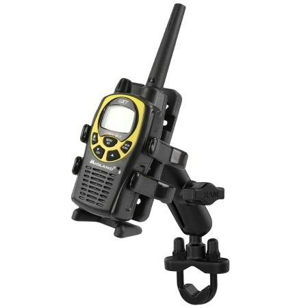 RAM® Finger-Grip™ univerzális telefon - GPS - PMR-rádió tartó szerkezet kormányra v. csőre