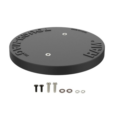 RAM® Tough-Mag™ 88 mm átmérőjű mágneses adapter 2 lyukú AMPS mintázattal