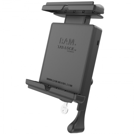 RAM® Tab-Lock™ ZÁRHATÓ tartó bölcső védőtokban lévő 8"-os tabletekhez