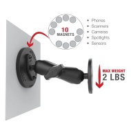 RAM® Tough-Mag™ 88 mm átmérőjű mágneses bázis - B méretű