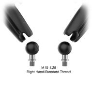 RAM® Tough-Mirror™ készlet M10-1.25 bázisokkal és hosszú karokkal