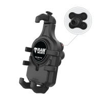 RAM® Quick-Grip™ Pro telefontartó 1"-os golyóval (B méret) és rezgéscsillapítóval
