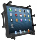 Komplett 10"-os tablet tartó szett gyors-szorítós bázissal kerekesszékhez