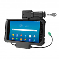 RAM® EZ-Roll'r™ kulccsal zárható Töltő és Adat kapcsolatos bölcső Samsung Galaxy Tab® Active3 és Active2-höz